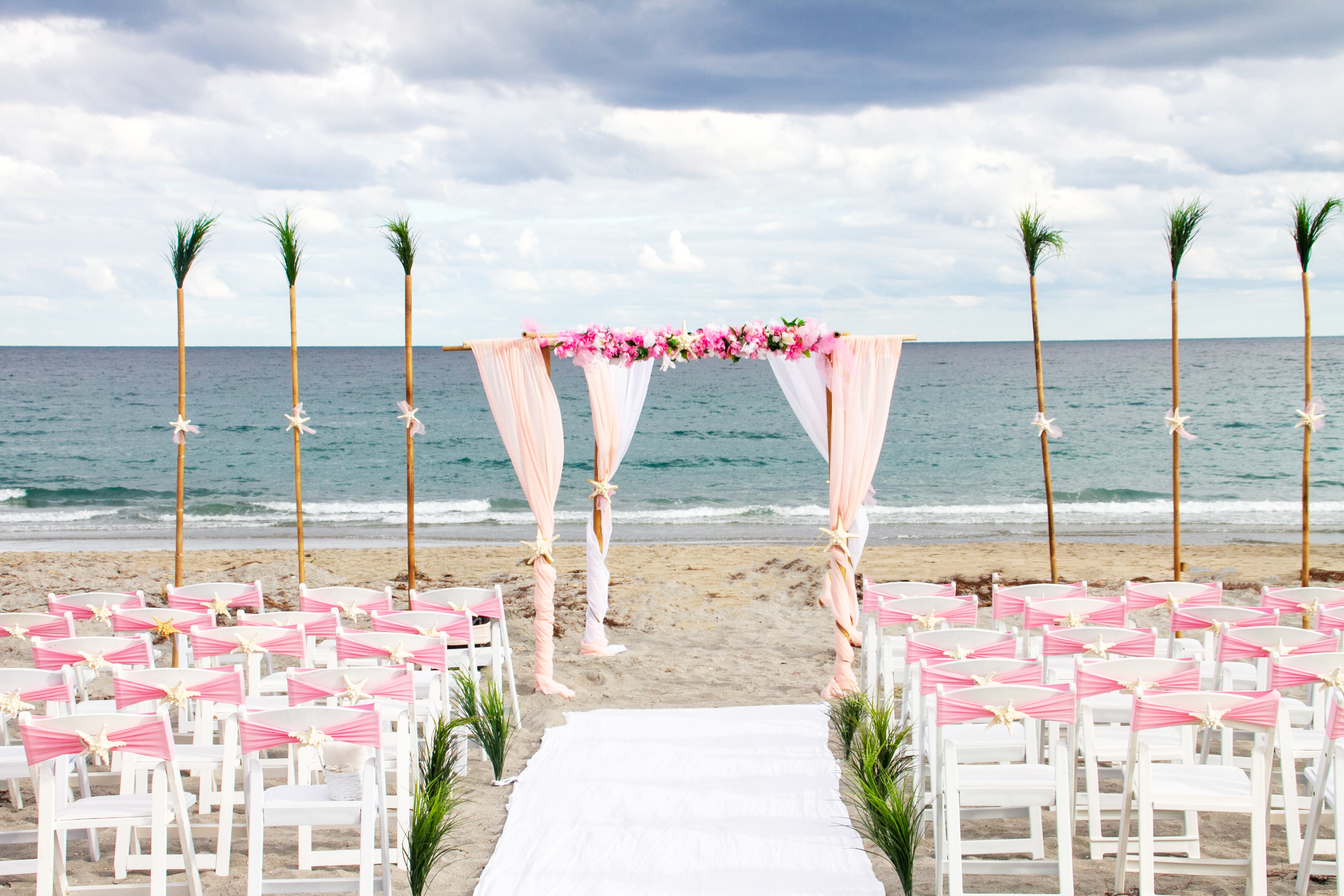 Silver Starfish beach wedding package in South Florida